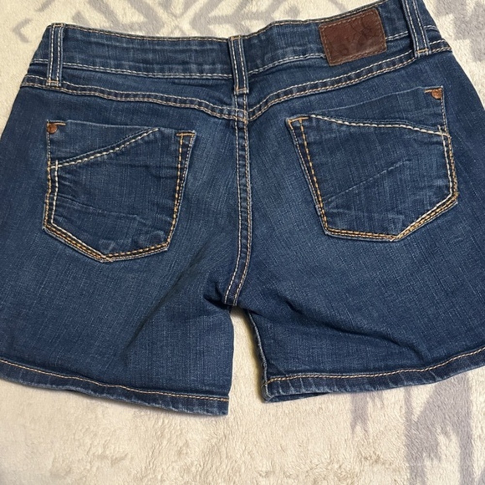 BKE Sabrina Dark Blue Jean Shorts